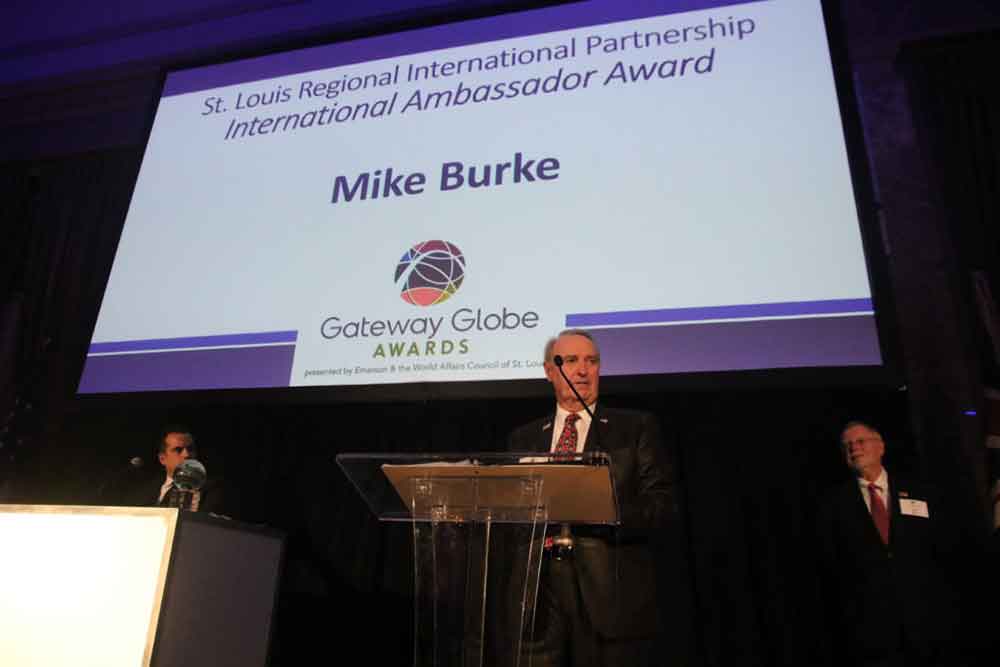 World Affairs STL 2019 Gateway Globe Awards MikeBurke