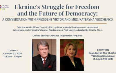 Ukraine’s Struggle for Freedom and the Future of Democracy: A Conversation with President and Mrs. Yushchenko
